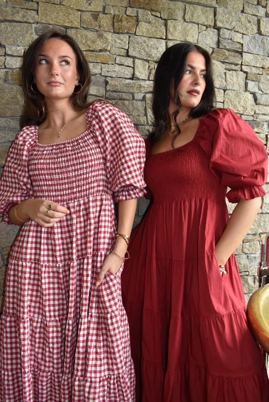 Paloma Darling Dress Sangria
